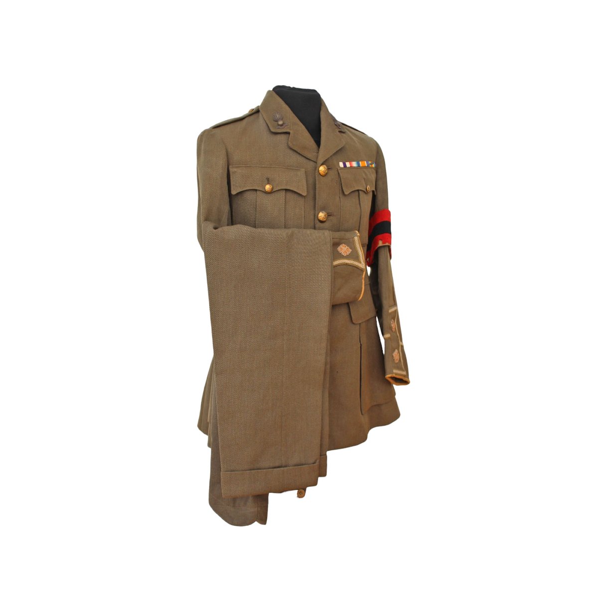 Uniform Of A Royal Artillery Staff Officer From World War I