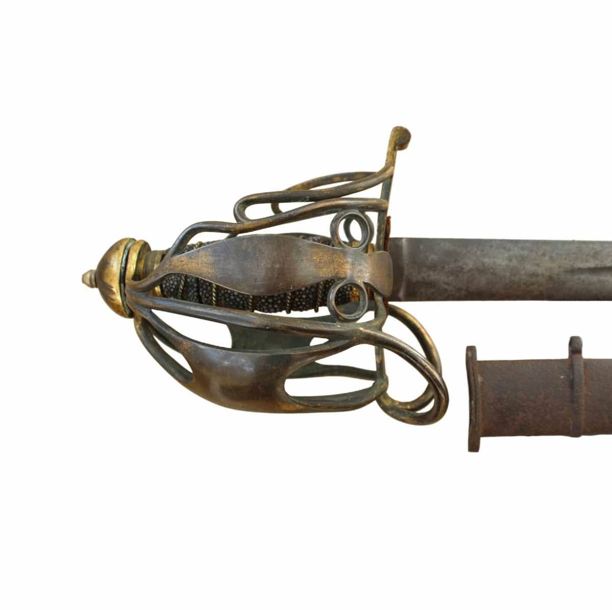 Épée écossaise à garde en panier, modèle 1798