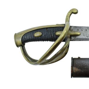 French Napoleonic An IX Light Cavalry Sword