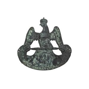 Shako Plate Of The 4th Regiment Of The French Army Of Italy, 1810