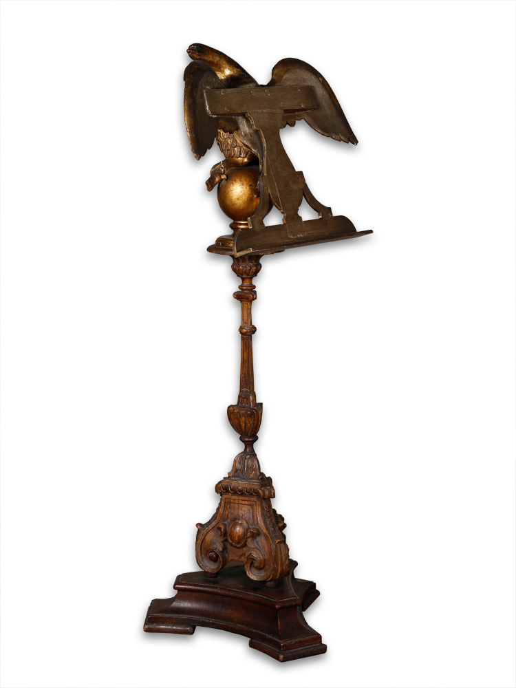 On The Lectern Louis XIV (late XVII & XVIII From Home) In Form On Eagle Wings To Deployed-photo-4