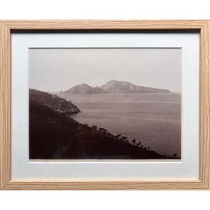 Giorgio Sommer, Capri No. 2134 Albumin Print Between 1870 And 1890 Numbered, Titled, And Signed