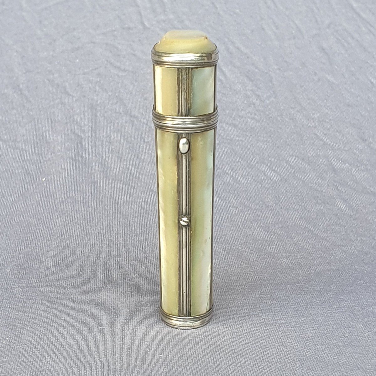 Nécessaire de poche, nacre, argent, fin XVIIIe / 1800-photo-3