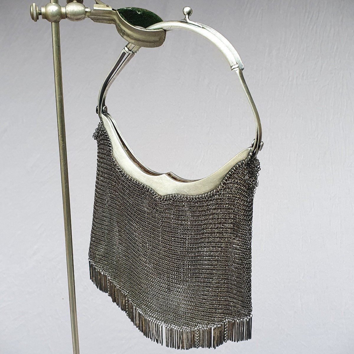 Silver Art Nouveau Evening Bag, Wilkens & Söhne-photo-1