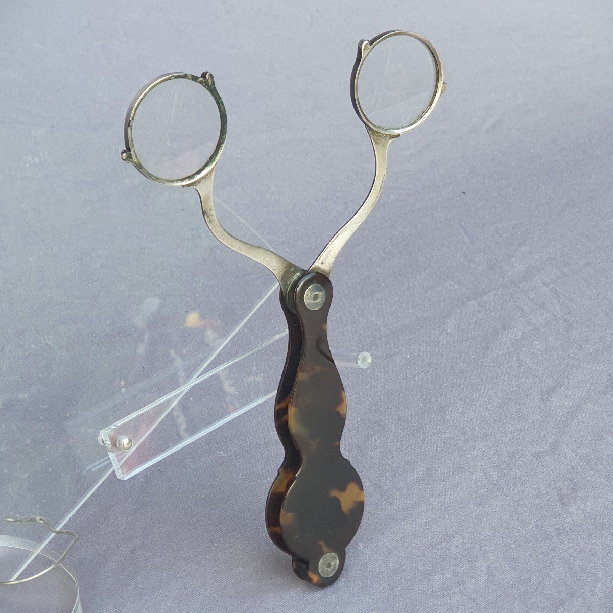 "binocles", End Of The 18th Century, Tortoiseshell, Silver, Glasses, Lorgnons…