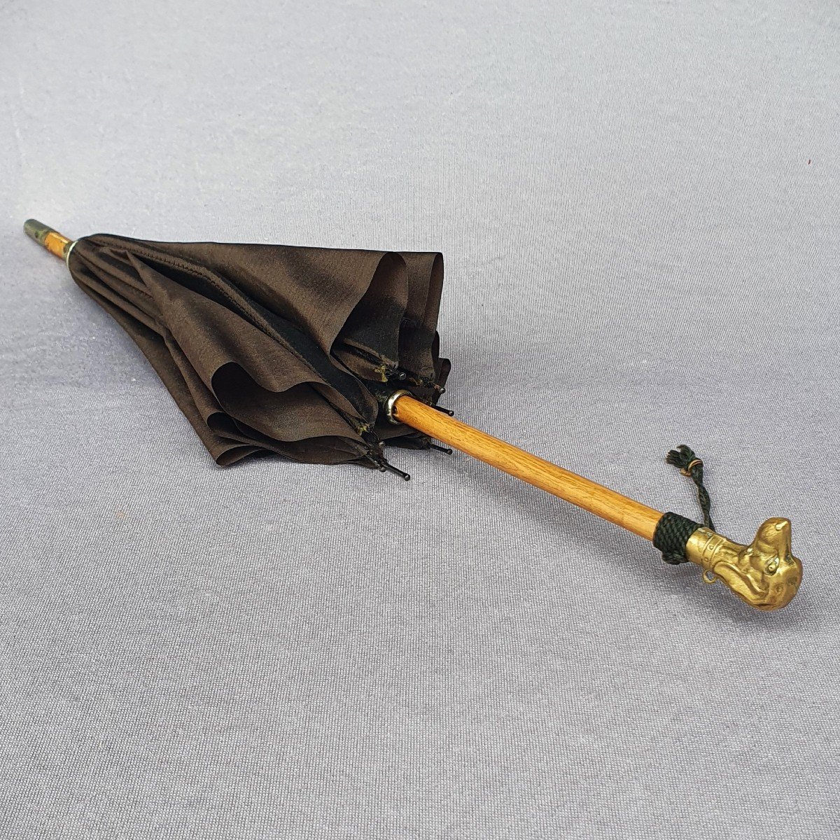 Doll Umbrella With Dog Head Pommel-photo-4