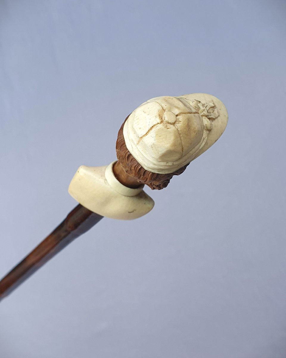Jockey Cane, Horse Riding, Circa 1900-photo-2
