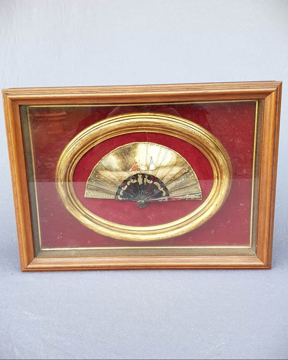 Miniature Fan, Doll's Fan, Circa 1910