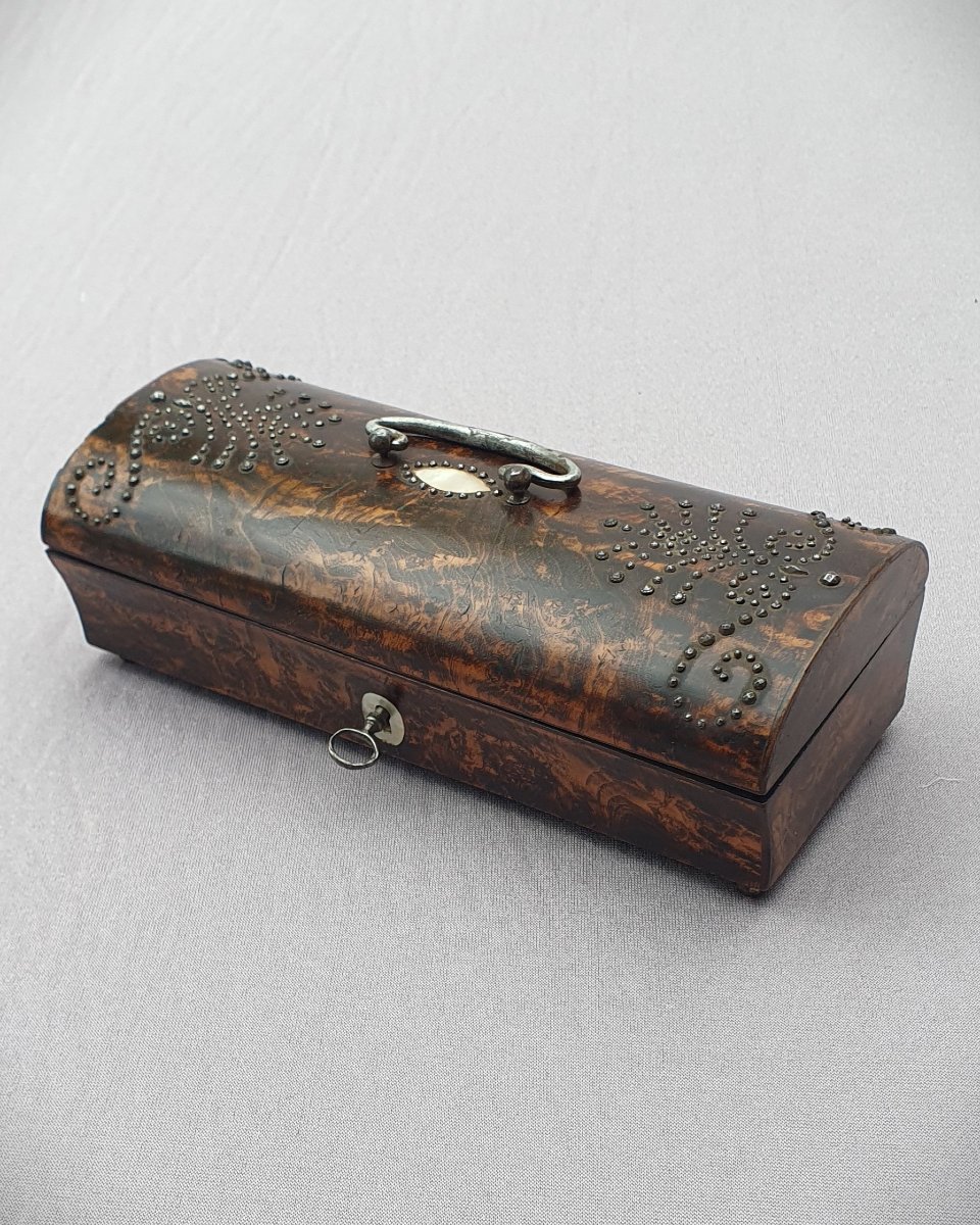 Coffret nécessaire de couture, broderie, Palais Royal Paris, vers 1820-photo-6