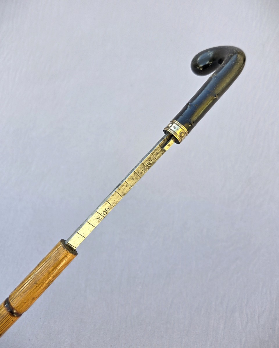 Canne à système, Canne jauge pour tonneau de vin ou bière graduation litres