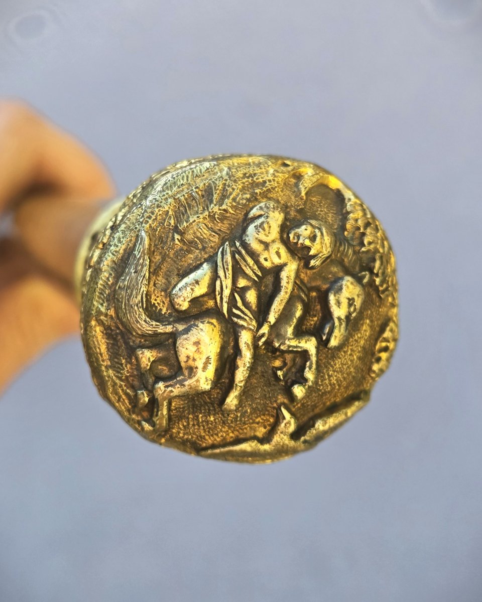 Antique  Walking Stick, Mazeppa's Torment-photo-3