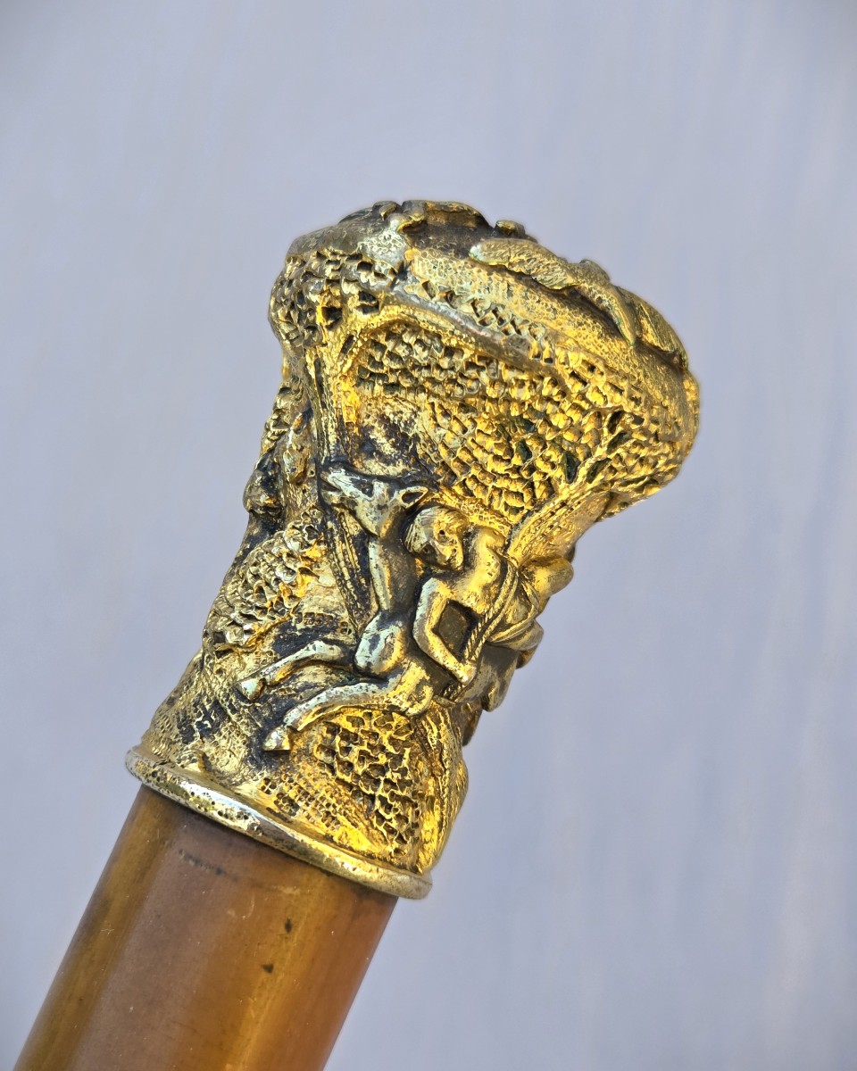 Antique  Walking Stick, Mazeppa's Torment