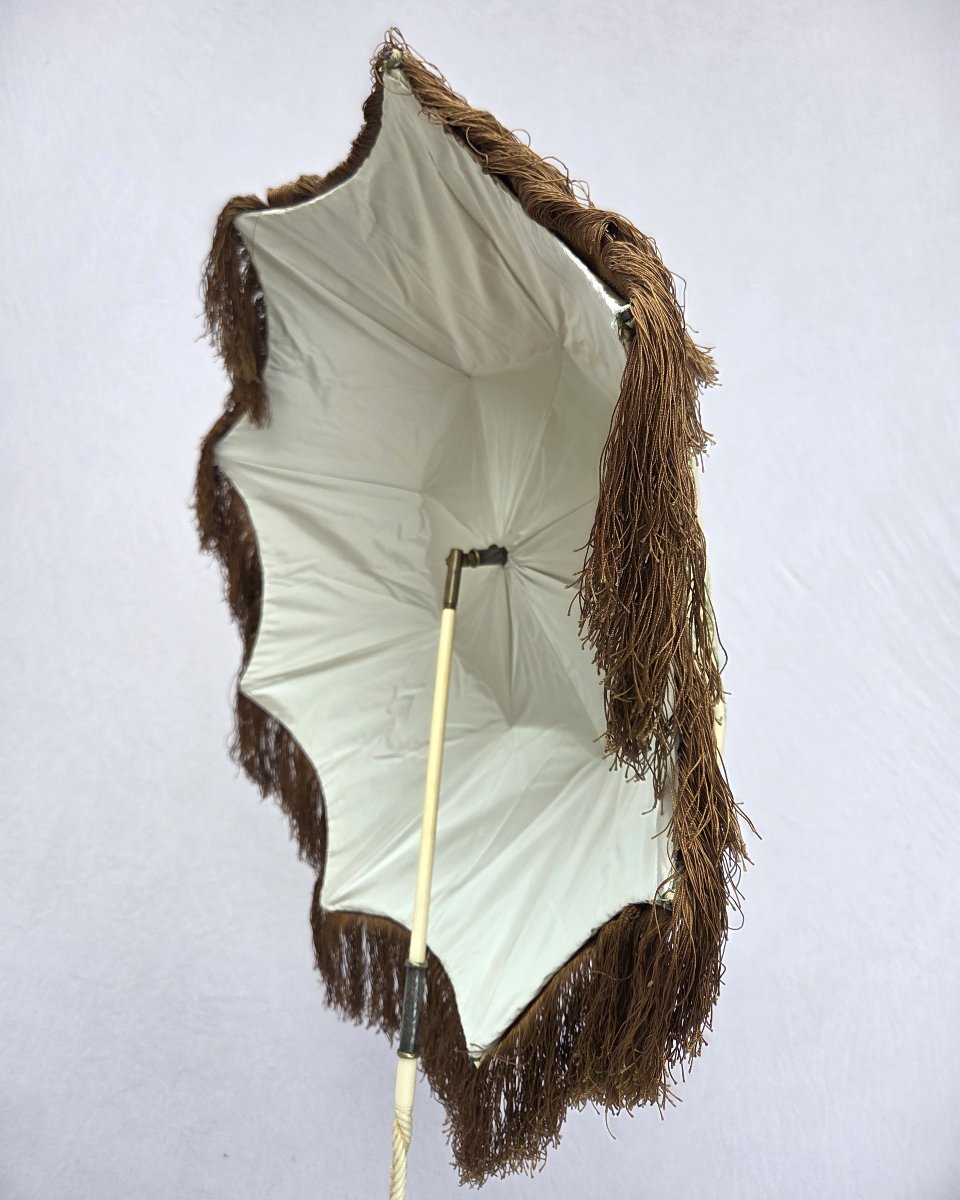 Antique Umbrella, Good Condition, Suitable For Weddings, Historical Reenactments, Circa 1850-photo-1
