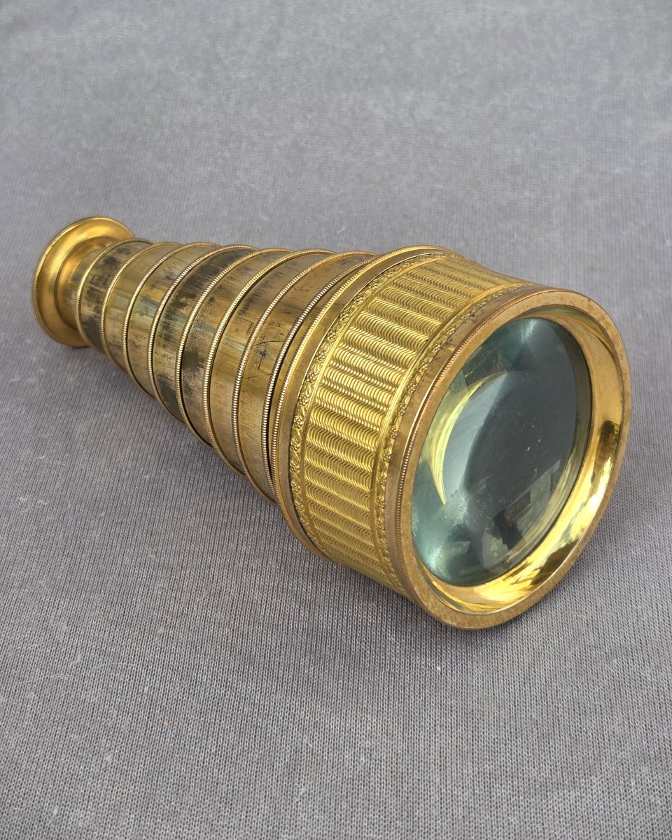 Theatre Opera Glasses With 9 Pulls, Bate, London, 19th Century.-photo-3