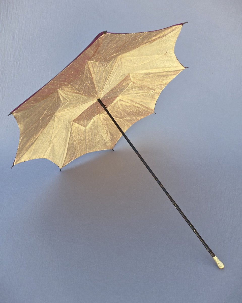 Antique Umbrella, Very Good Condition, Suitable For Weddings, Historical Reenactments, 1870-photo-2