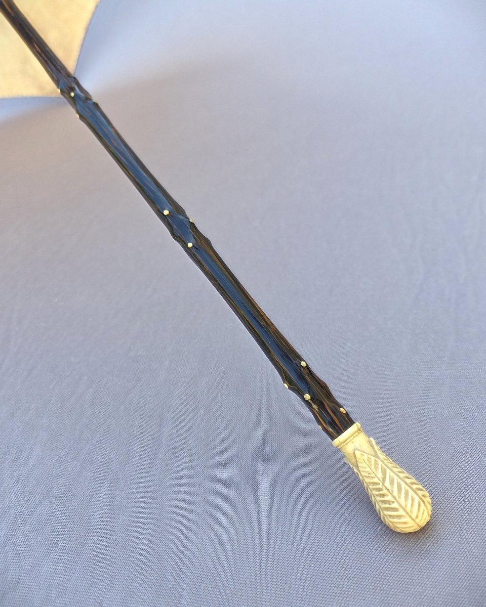 Antique Umbrella, Very Good Condition, Suitable For Weddings, Historical Reenactments, 1870-photo-3