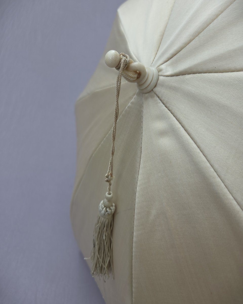 Ombrelle XIXe siècle en parfait état, reconstitution historique, mariage…-photo-4