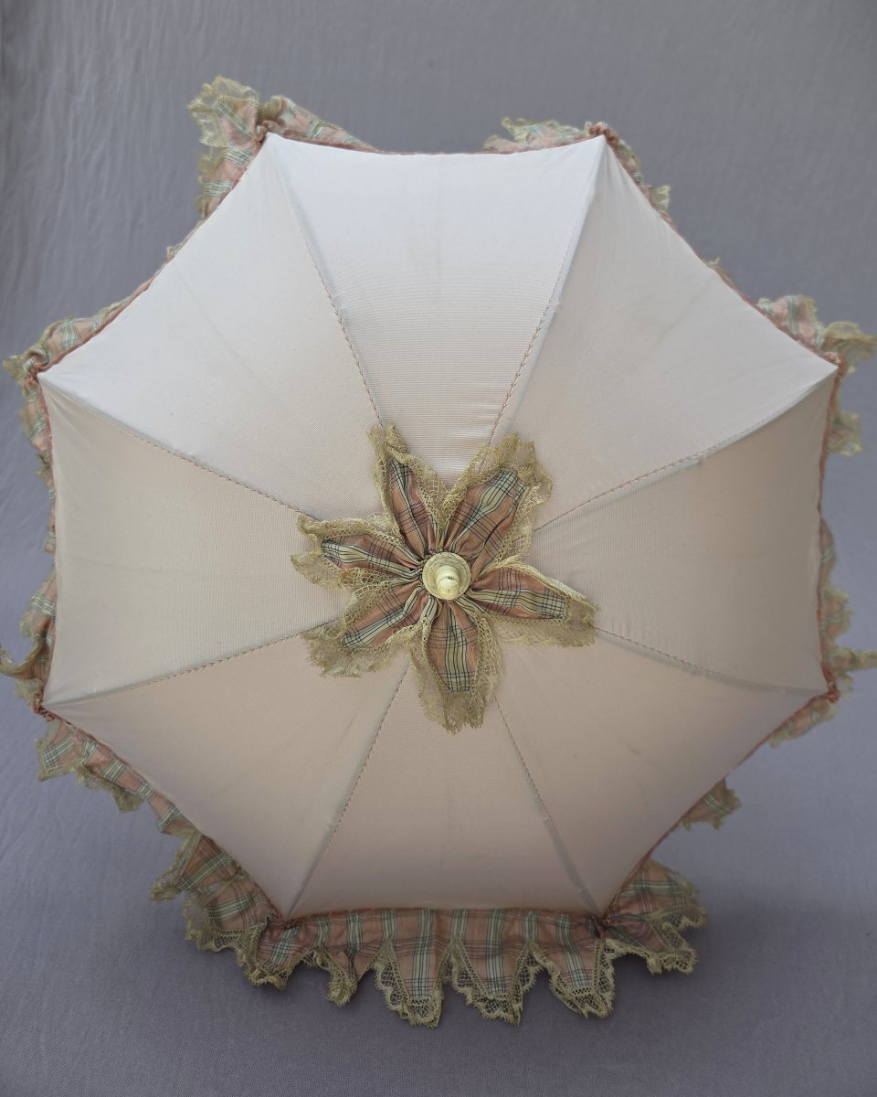 Antique Second Empire Umbrella - Excellent Condition - France, Circa 1850.-photo-2