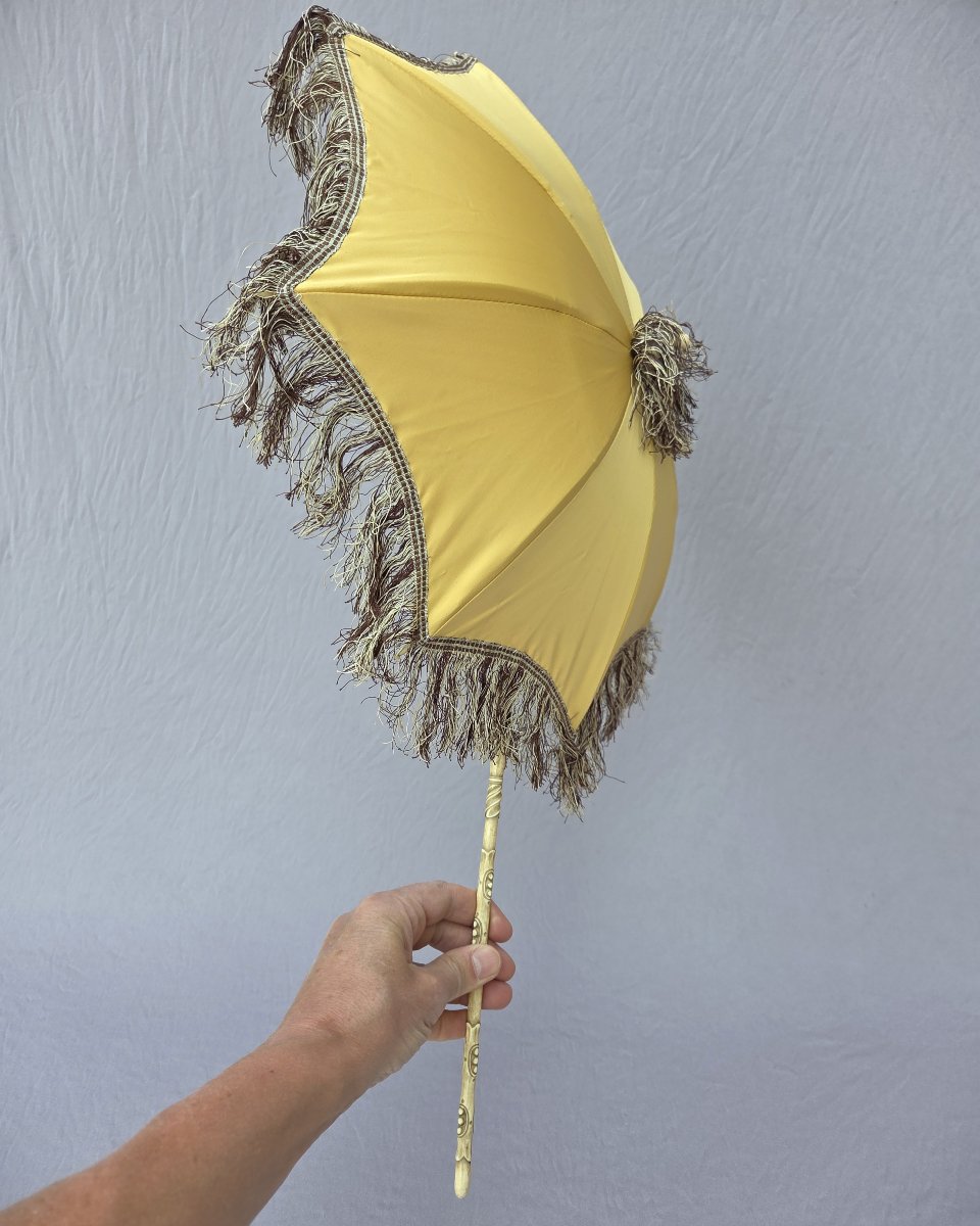 Second Empire Umbrella - Excellent Condition - France, Circa 1850.-photo-2