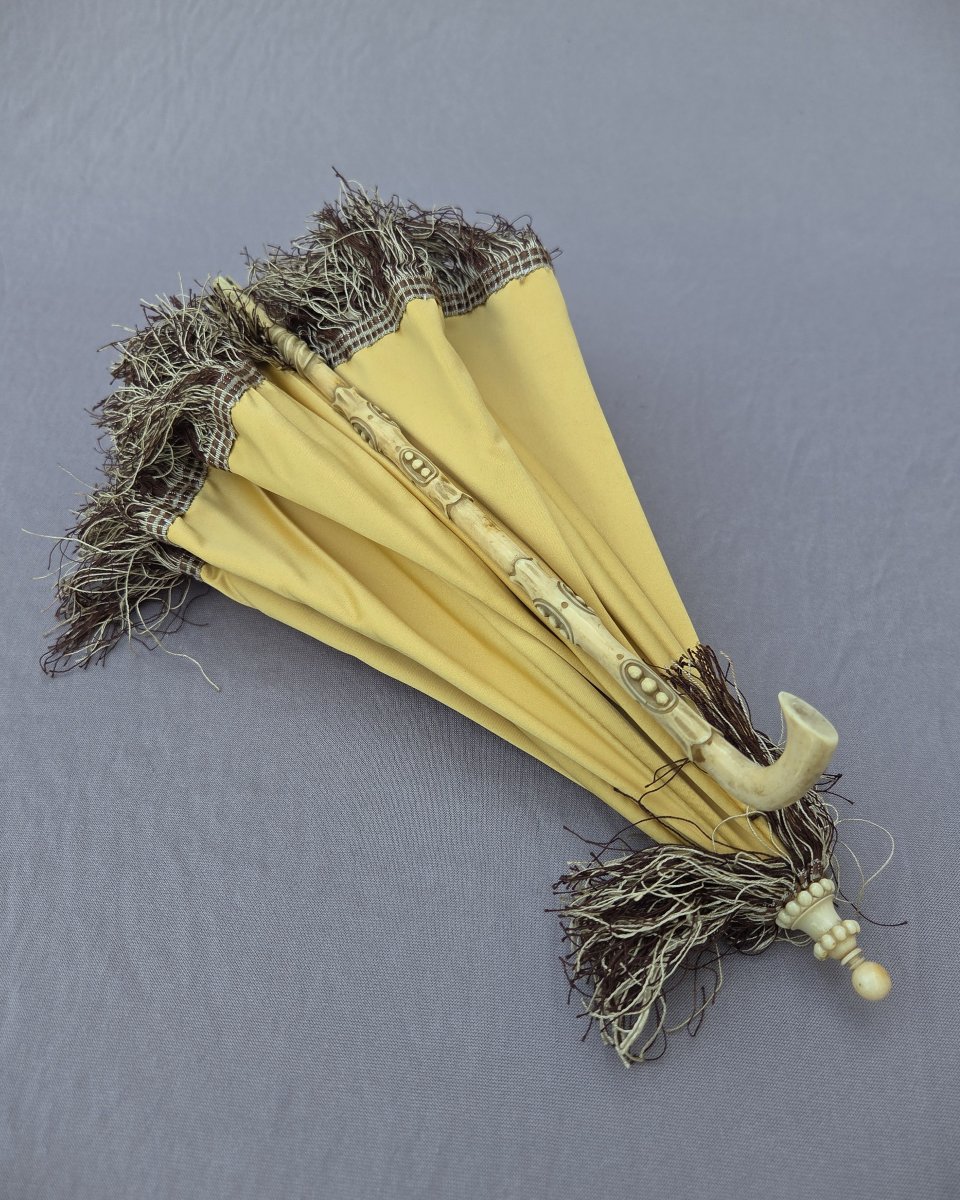 Second Empire Umbrella - Excellent Condition - France, Circa 1850.-photo-5