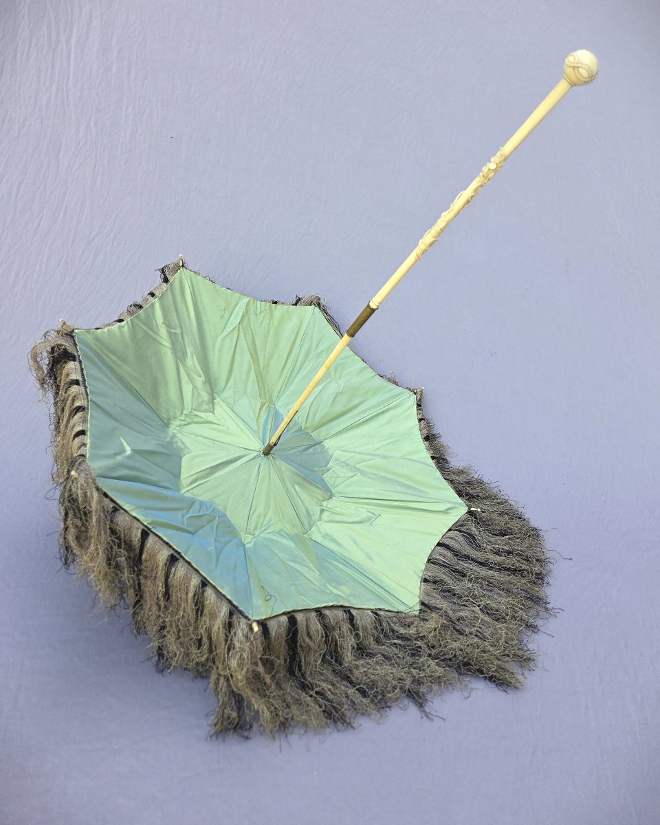 Second Empire Umbrella, Excellent Condition, France, Circa 1850-photo-3