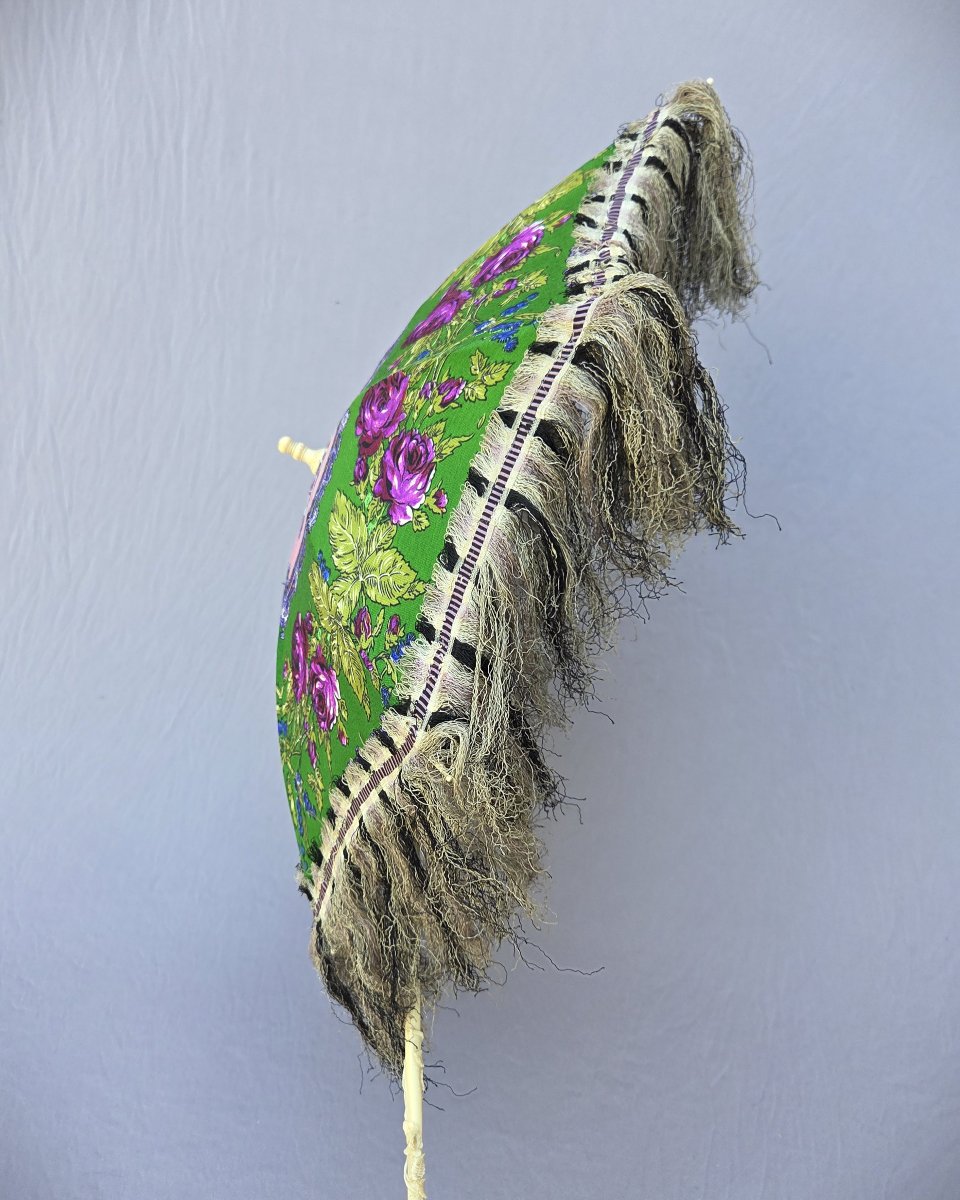 Second Empire Umbrella, Excellent Condition, France, Circa 1850-photo-2