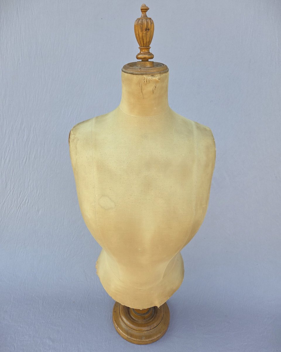 Antique Bust Mannequin, Circa 1900, Girard Paris