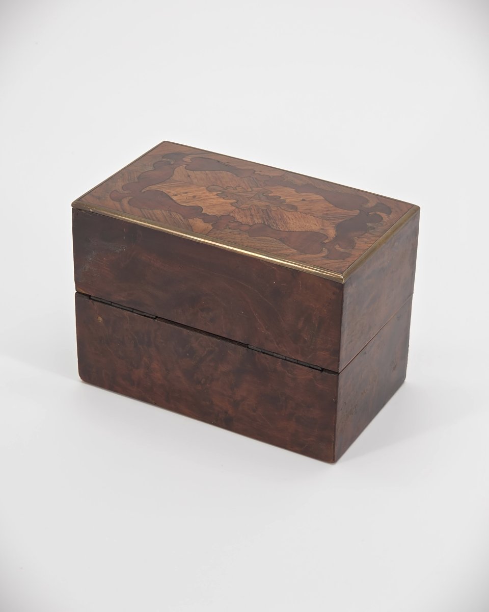 Precious Wood Perfume Box, Circa 1860-photo-2