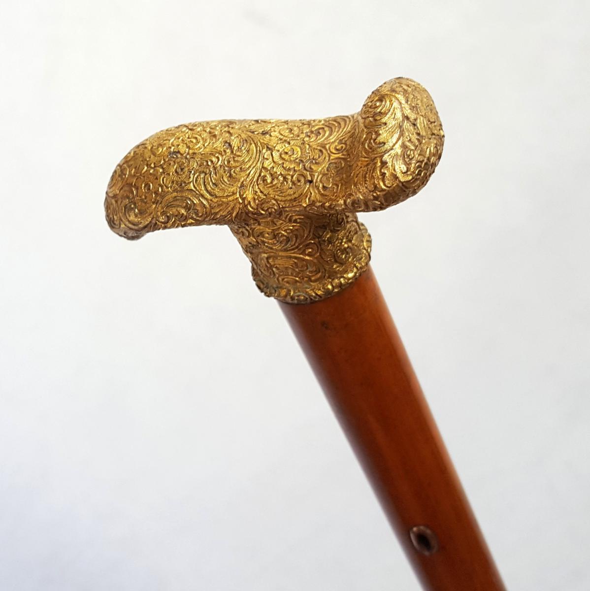 Antique Cane, Louis Philippe Period-photo-3