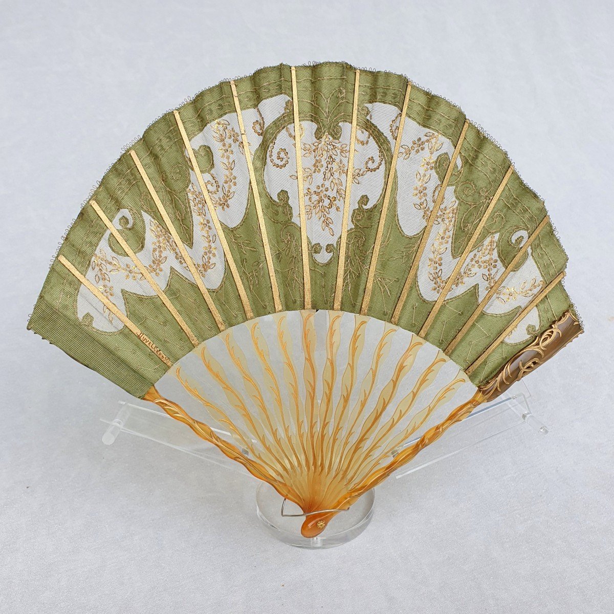 Art Nouveau Fan Duvelleroy-photo-4