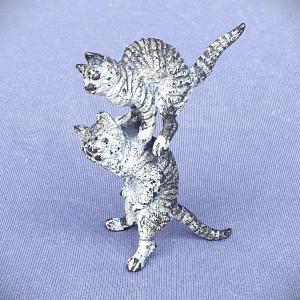 Bronze From Vienna, “acrobat Cats” Or “leapfrog”