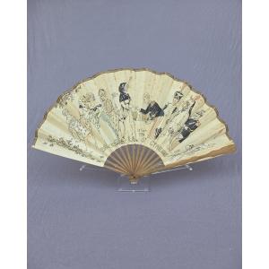 Saint-cyrienne Ball Fan, 1914, Saint-cyr