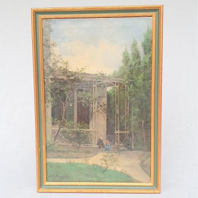Jules Eugène Pagès (1867-1946) "the Garden"