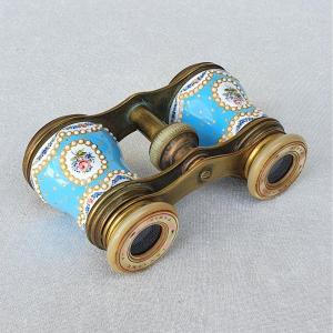 Enameled Opera Glasses Lemaire Paris