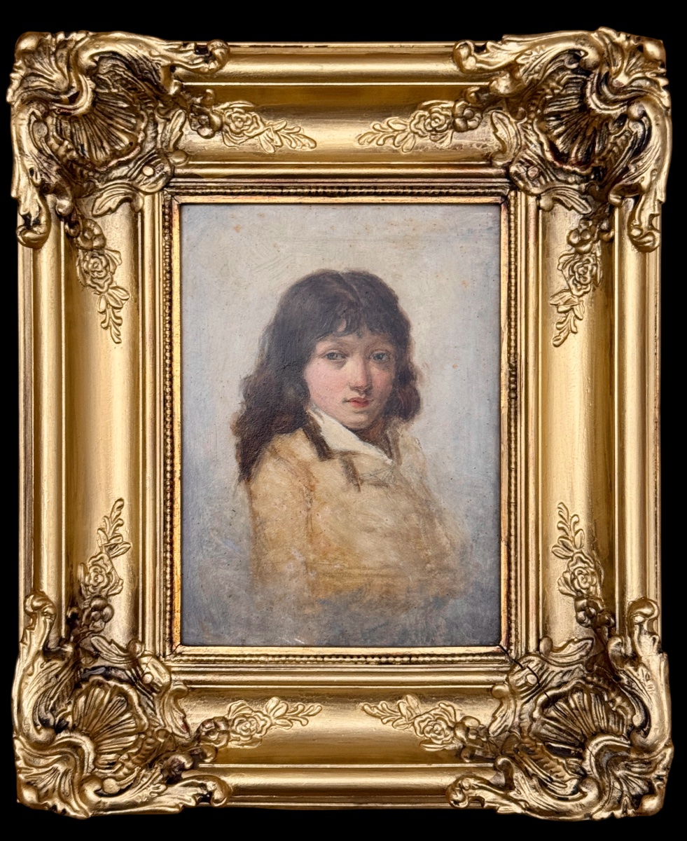 Portrait d'un garçon (les artistes ainsi) Louis Léopold Boilly (1761–1845) (attribué)-photo-1