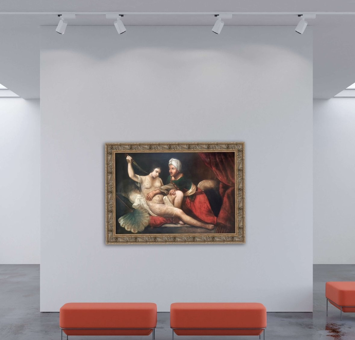 Scene From Handel's Tamerlano, (xvii-xviii) School Of Andrea Celesti (1637–1712) -photo-2