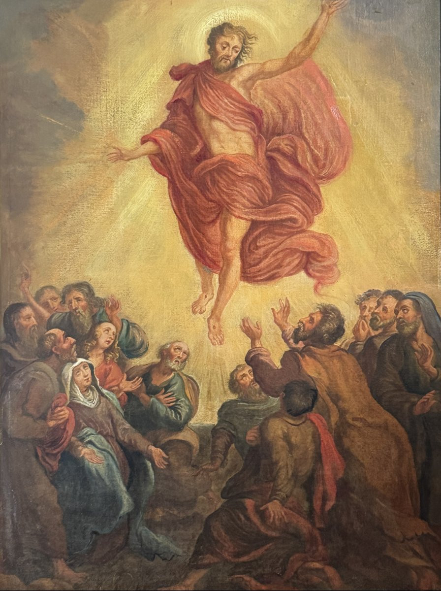 The Ascension Of Jesus, (xviii) School Of Peter Paul Rubens (1577-1640)-photo-3