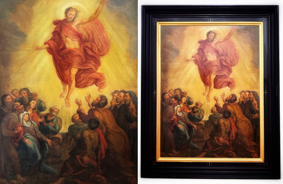 The Ascension Of Jesus, (xviii) School Of Peter Paul Rubens (1577-1640)-photo-7