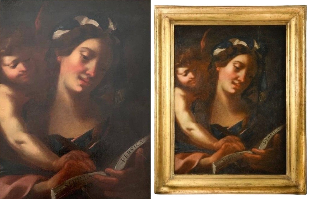 Giulio Cesare Procaccini (vers 1570-1625) - Attribué     "La Sibylle persane" -photo-8