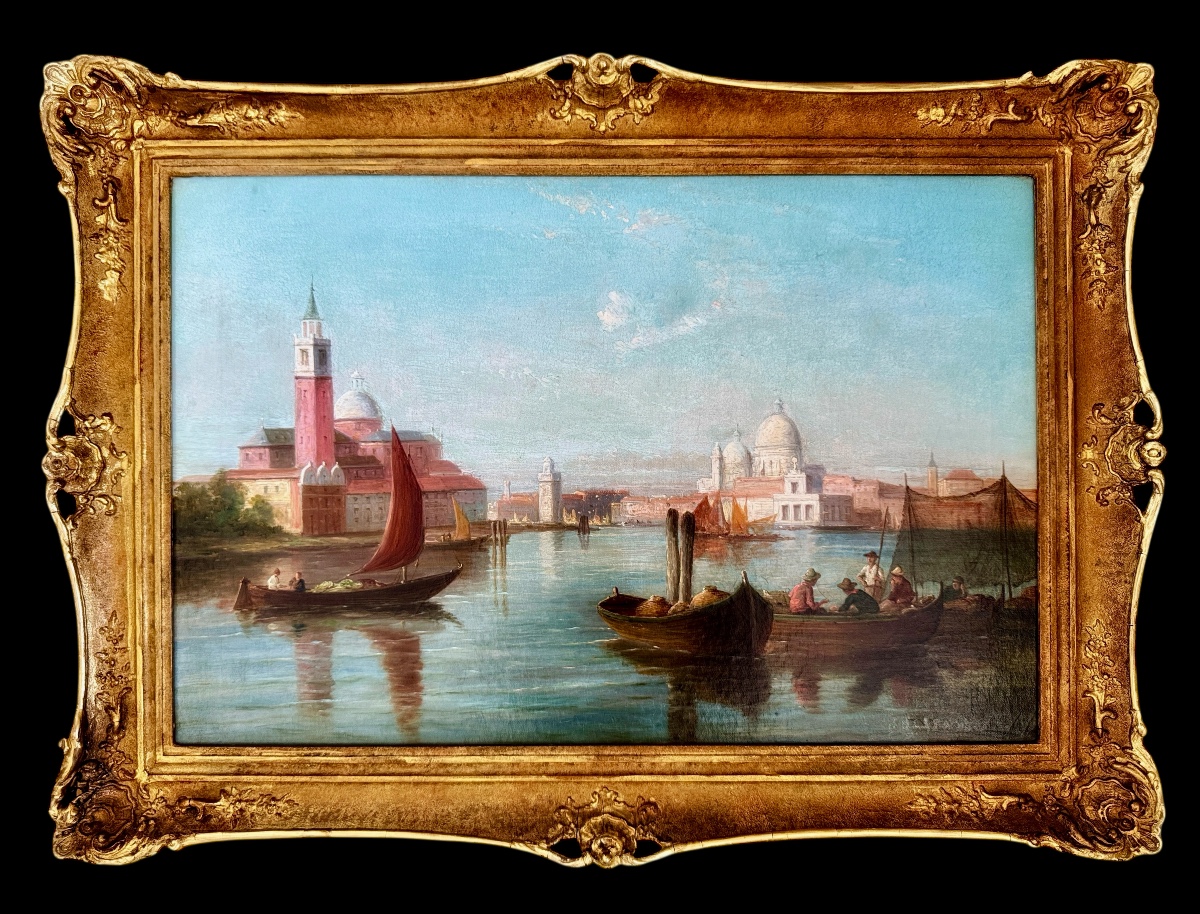 The Grand Canal, Venice, William Raymond Dommersen (1850 - 1927)-photo-4