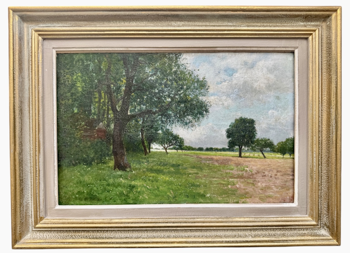 Paysage pastoral, Jean Desbrosses (Français) (1835 - 1906)-photo-6