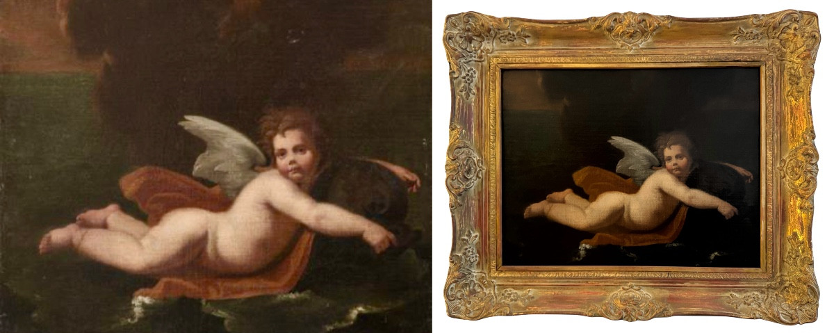 "suite De Amour Sur Un Triton", Circle Of Nicolas Poussin (1594 – 1665)-photo-3