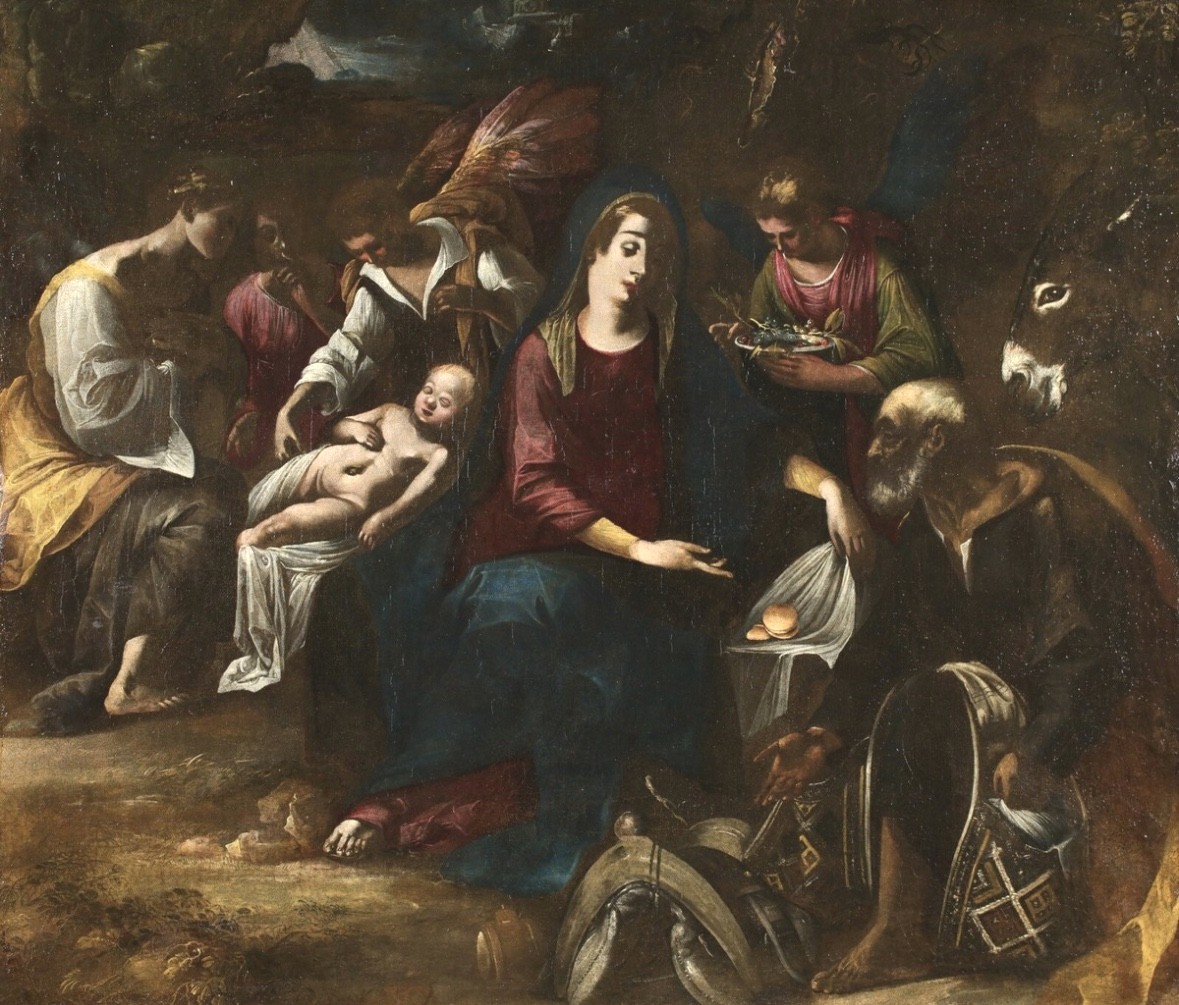 Adoration Of The Magi, 17th Century Genoese School-photo-2