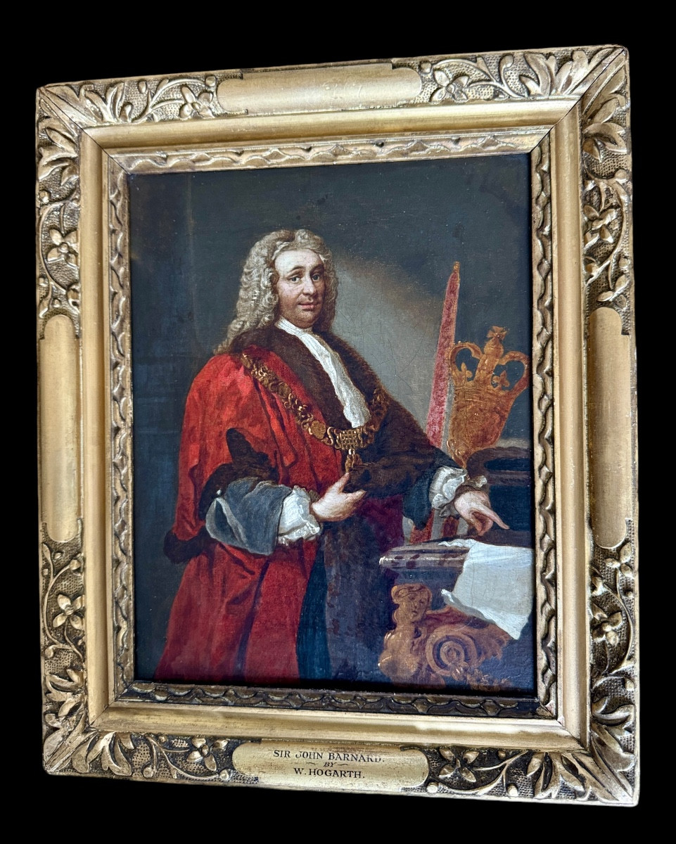 Portrait Of Sir John Barnard (c.1685-1764), Attributed To John Vanderbank (1694-1739)-photo-6
