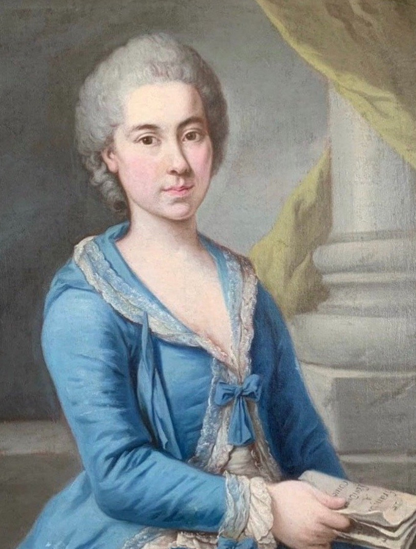 A Portrait Of A Regency Period  Lady, Circle Of Jean -étienne Liotard (1702-1789) -photo-3