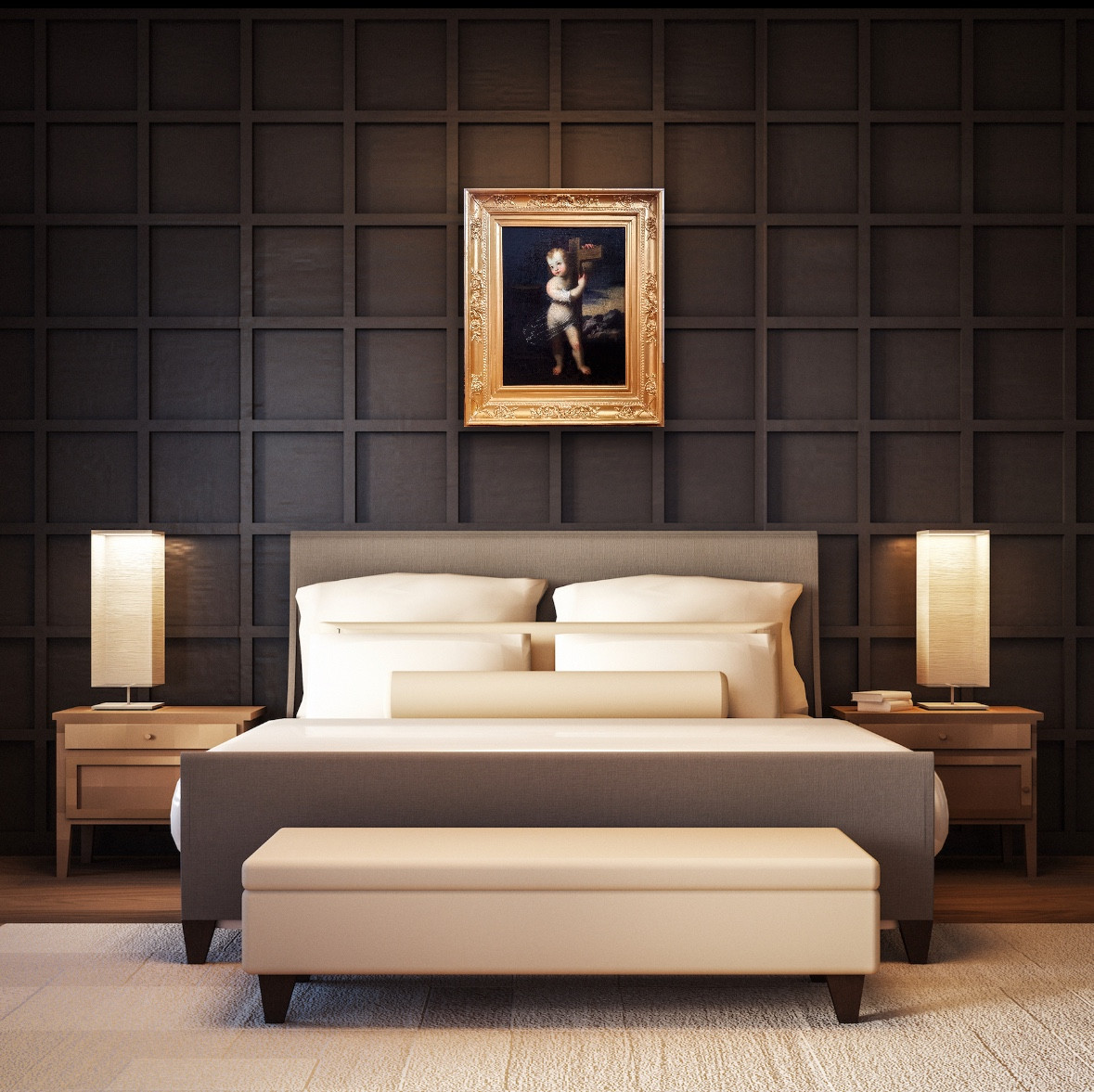 (xvii) Child Jesus Embracing The Cross, Circle Of Bartolomé Esteban Murillo -photo-4