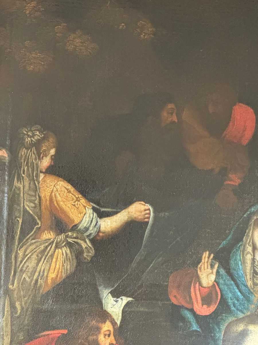  The Lamentation Of Christ, Early 17th Century Veronese School-photo-2