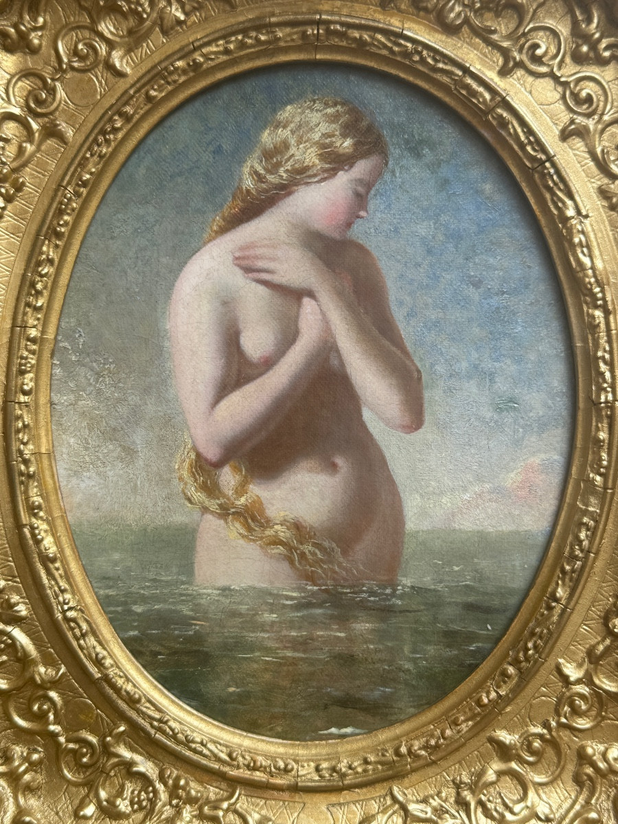 Painting Of A Nereid, Circle Of William Edward Frost (1810–1877)-photo-4