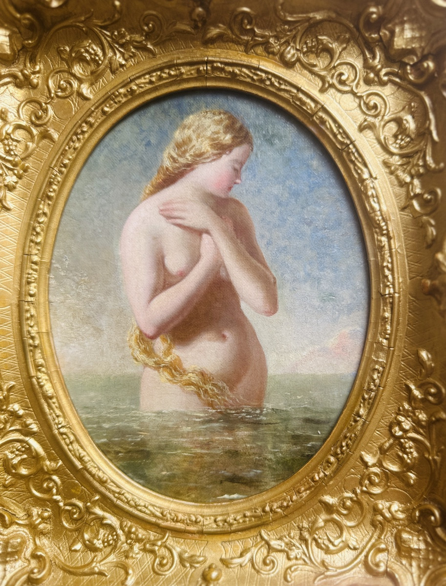 Painting Of A Nereid, Circle Of William Edward Frost (1810–1877)-photo-2