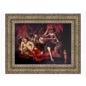 La Capture De Samson - école Italienne (xviiie Siècle), Disciple De Pietro D’asaro (1579-1647)